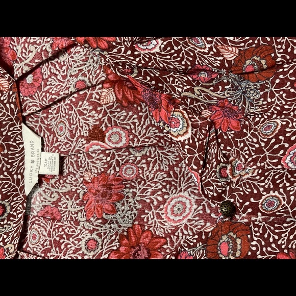 Lucky Brand Boho Style Blouse - Picture 5 of 7